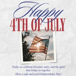 a 4th of July graphic